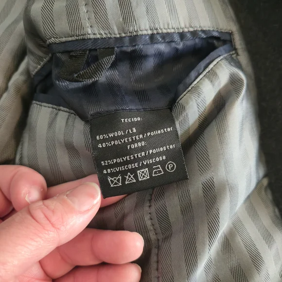 Georgio & Maximo warm padded wool coat - Picture 9 of 11